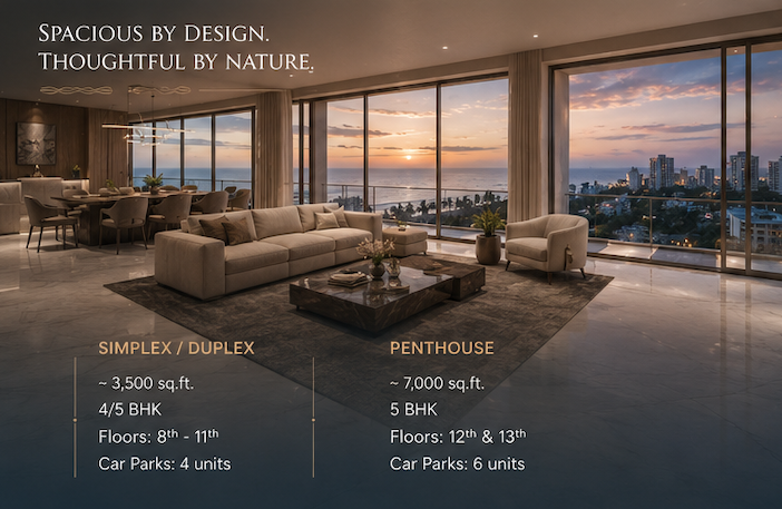 Notan Tides – Luxury 4 & 5 BHK Apartments & Penthouses in Juhu, Mumbai
