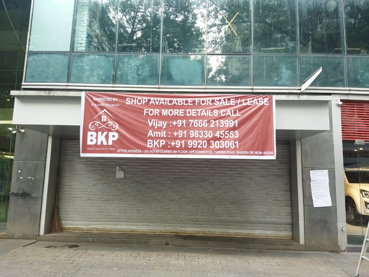 Shop for Sale in Barister Rajni Patel Marg Mumbai