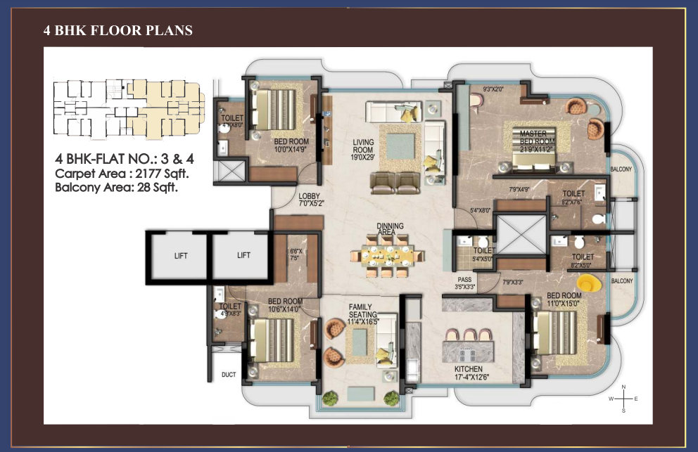 2 BHK Apartment for Sale in Phirozshah Mehta Road Mumbai